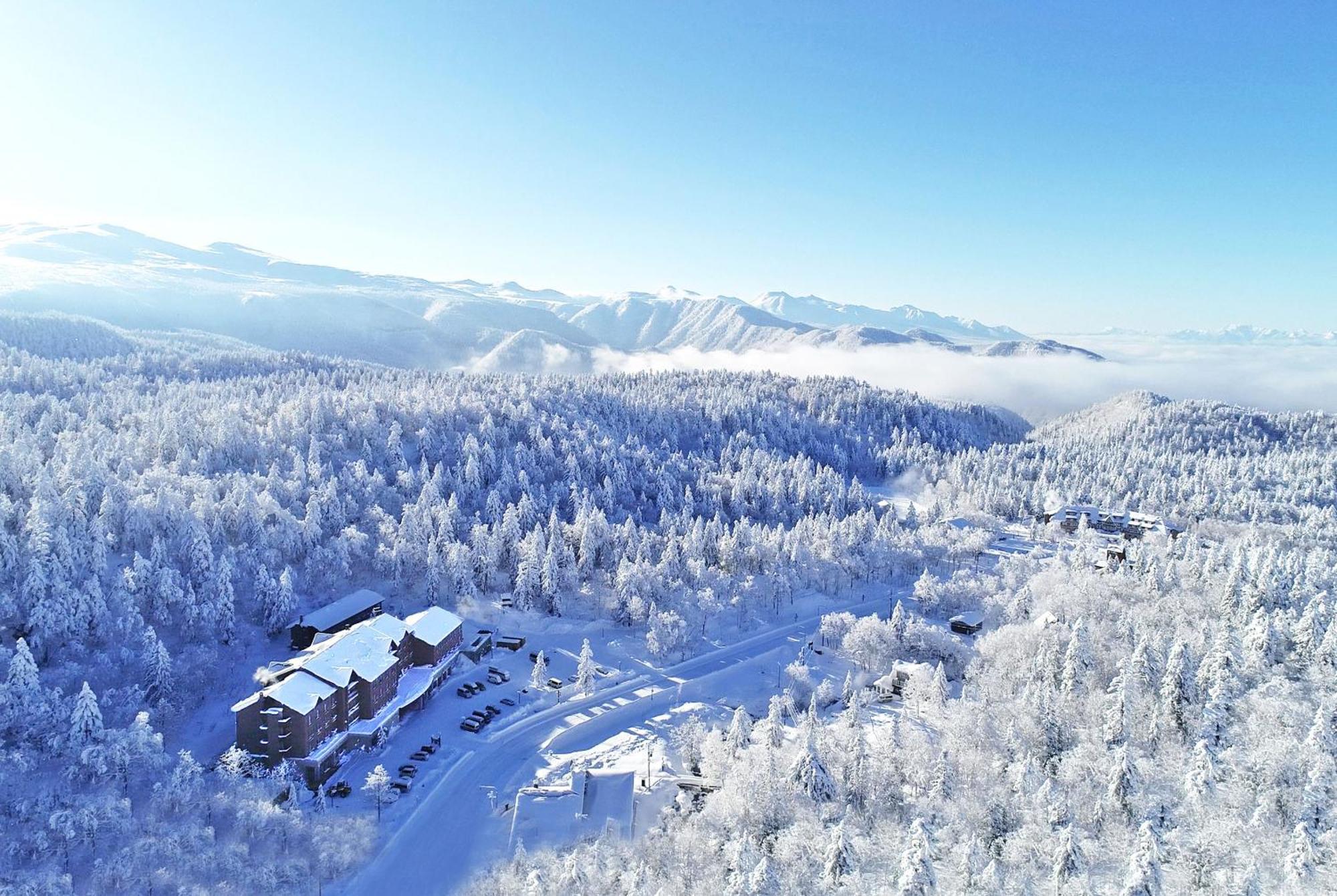 Higashikawa Asahidake Onsen Hotel Bear Monte Екстериор снимка